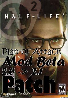 Box art for Plan of Attack Mod Beta 2.0 -> 2.1 Patch