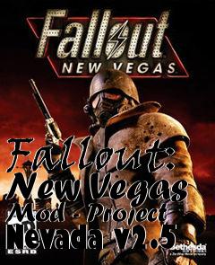 Box art for Fallout: New Vegas Mod - Project Nevada v2.5