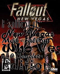 Box art for Fallout: New Vegas Mod - Fallout Who Vegas v1.0 Complete Edition