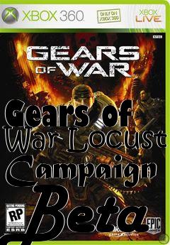 Box art for Gears of War Locust Campaign Beta