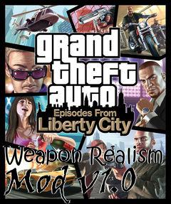 Box art for Weapon Realism Mod v1.0