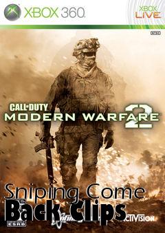 Box art for Sniping Come Back Clips