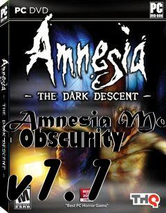 Box art for Amnesia Mod - Obscurity v1.1