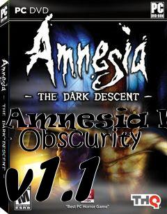 Box art for Amnesia Mod - Obscurity v1.1