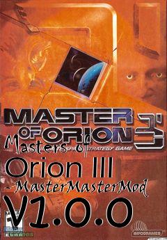 Box art for Masters of Orion III - MasterMasterMod v1.0.0