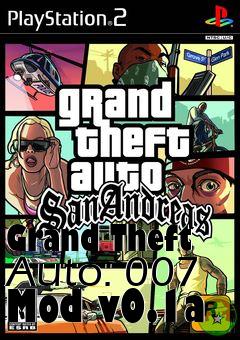 Box art for Grand Theft Auto: 007 Mod v0.1a