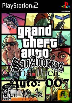 Box art for Grand Theft Auto: 007 Mod v0.1a