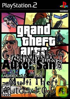 Box art for Grand Theft Auto: San Andreas Mod - Multi Theft Auto v1.0.5