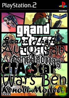 Box art for Grand Theft Auto: San Andreas mod GTA Star Wars Ben Kenobi Model