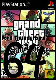 Box art for Ford Thunderbird 64