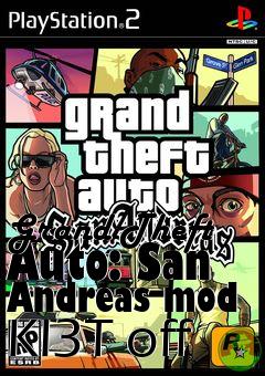 Box art for Grand Theft Auto: San Andreas mod KI3T off