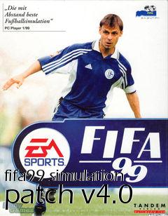 Box art for fifa99 simulation patch v4.0