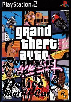Box art for Realistic Vice City Police & Sheriff Car
