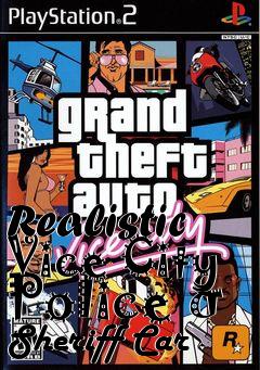 Box art for Realistic Vice City Police & Sheriff Car