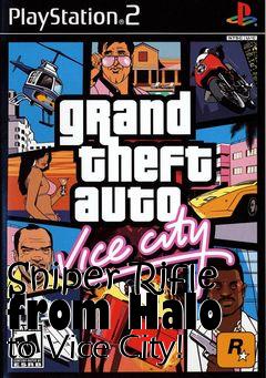 Box art for Sniper Rifle from Halo to Vice City!