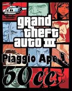 Box art for Piaggio Ape 50cc