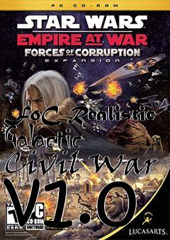 Box art for FoC Realistic Galactic Civil War v1.0