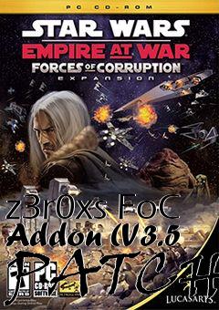 Box art for z3r0xs FoC Addon (V3.5 PATCH)