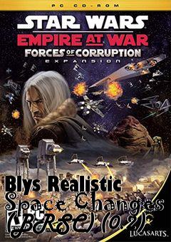 Box art for Blys Realistic Space Changes (BRSC) (0.2)