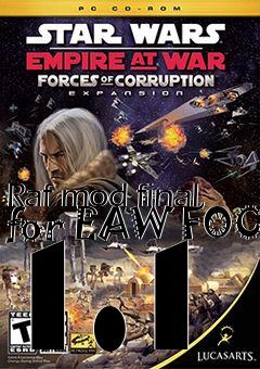 Box art for Raf mod final for EAW FOC 1.1