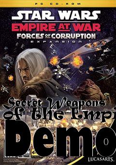 Box art for Secret Weapons of the Empire Demo