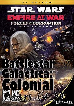 Box art for Battlestar Galactica: Colonial Wars (4.5)