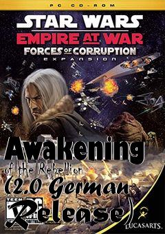 Box art for Awakening of the Rebellion (2.0 German Release)