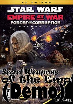 Box art for Secret Weapons of the Empire (Demo)
