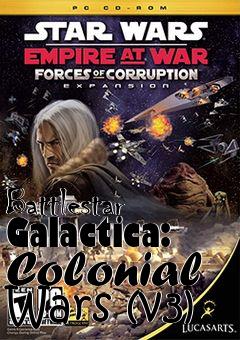Box art for Battlestar Galactica: Colonial Wars (v3)