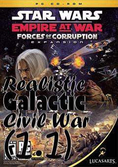 Box art for Realistic Galactic Civil War (1.1)
