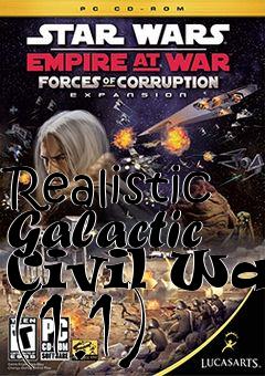 Box art for Realistic Galactic Civil War (1.1)