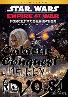 Box art for Galactic Conquest - 15 BBY (V0.8)