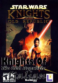 Box art for Knights Of The Old Republic - Italian