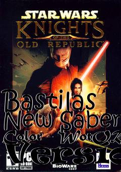 Box art for Bastilas New Saber Color - WotOR Version