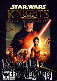 Box art for Republic Clothing