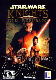 Box art for For Mandalore (.75)