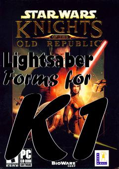 Box art for Lightsaber Forms for K1