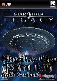 Box art for Shrike Class (Romulan Light Cruiser)