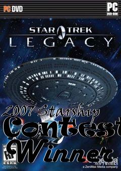 Box art for 2007 Starship Contest: Winner