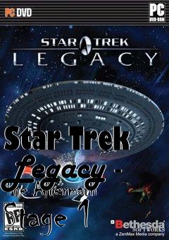 Box art for Star Trek Legacy - The Aftermath Stage 1