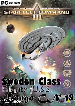 Box art for Sweden Class Frigate (U.S.S. Kongo CN-18)