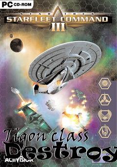 Box art for Tigon class Destroyer