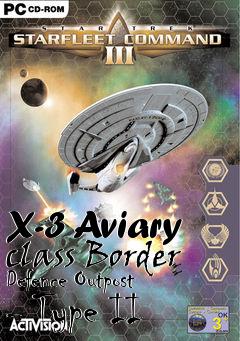 Box art for X-3 Aviary class Border Defence Outpost - Type II