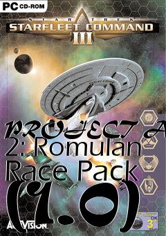 Box art for PROJECT ARMADA 2: Romulan Race Pack (1.0)