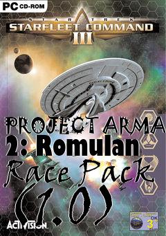 Box art for PROJECT ARMADA 2: Romulan Race Pack (1.0)