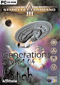 Box art for Generations at War 1.04 Patch