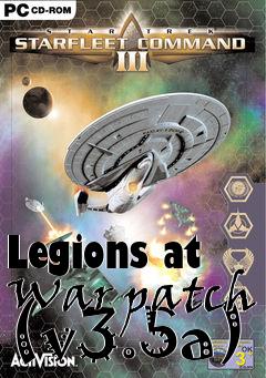 Box art for Legions at War patch (v3.5a)