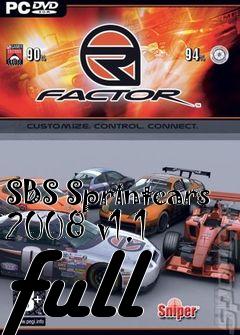 Box art for SBS Sprintcars 2008 v1.1 full