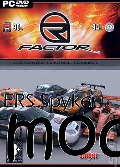 Box art for ERS Spyker mod