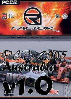 Box art for PCC 2005 Australia v1.0